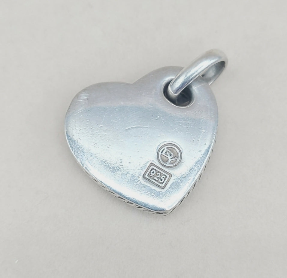 David Yurman Heart Pendant 鈥?Mother of Pearl & Diamonds、mySite、hinf8tx79