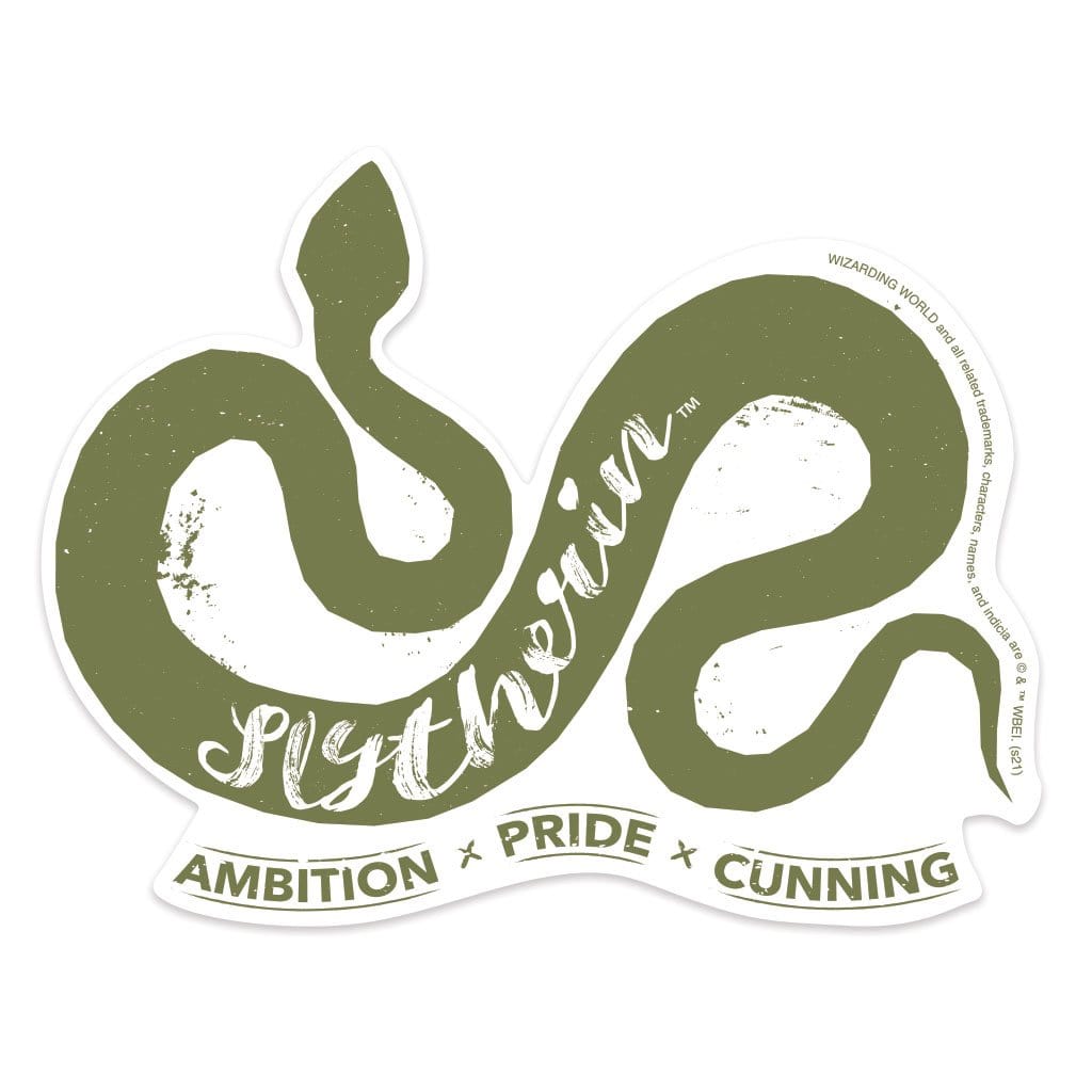 Harry Potter Vinyl Sticker - Slytherin、mySite、ghnorth