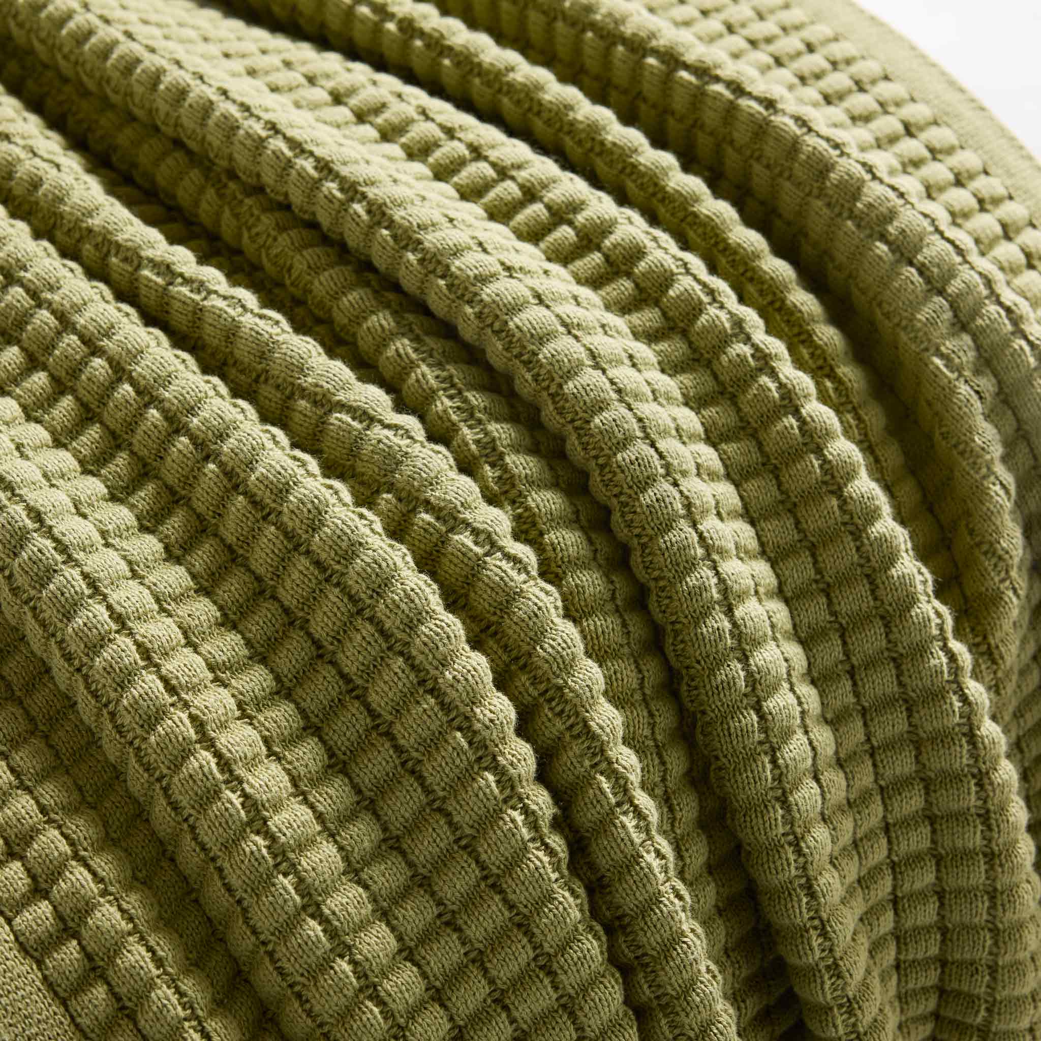  Grid Knit Cotton Throw Blanket、mySite、sugarbowlscore