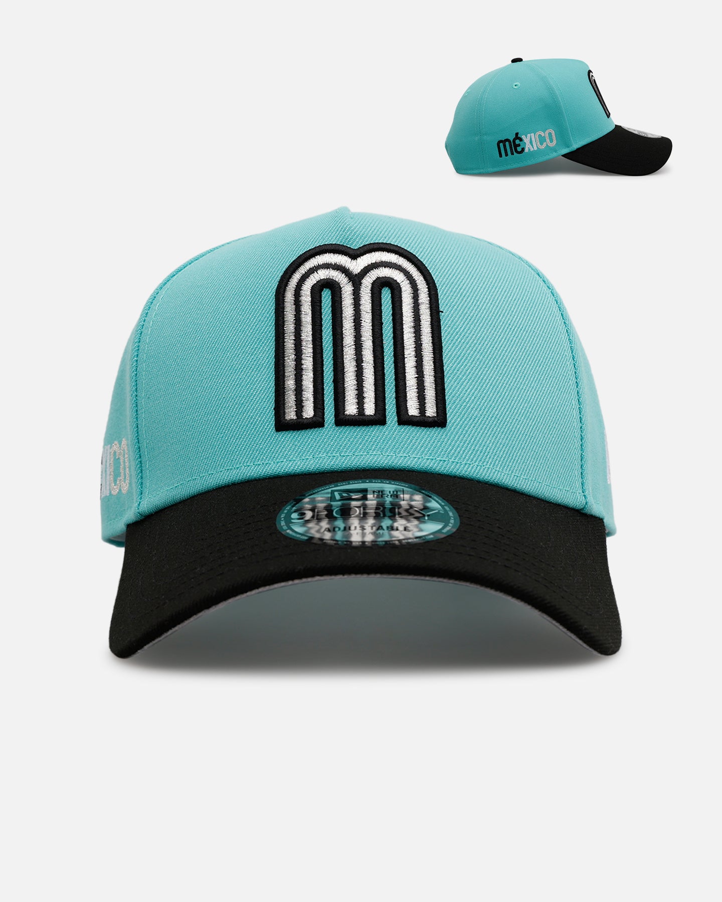 New Era Mexico National Baseball Team 'Diamonds Are Forever' 9FORTY A-Frame Snapback Mint、mySite、zt4zffjzw