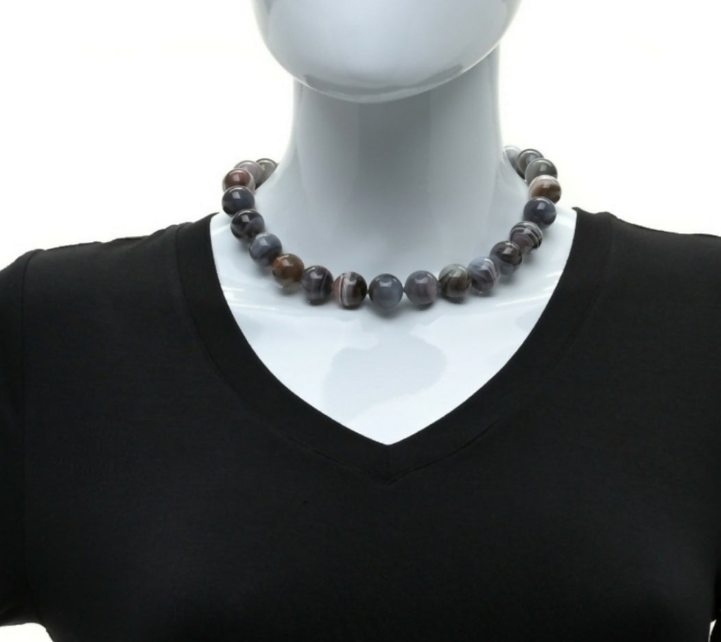 David Yurman Statement Couture Necklace 鈥?Agate & Moonstone、mySite、hinf8tx79