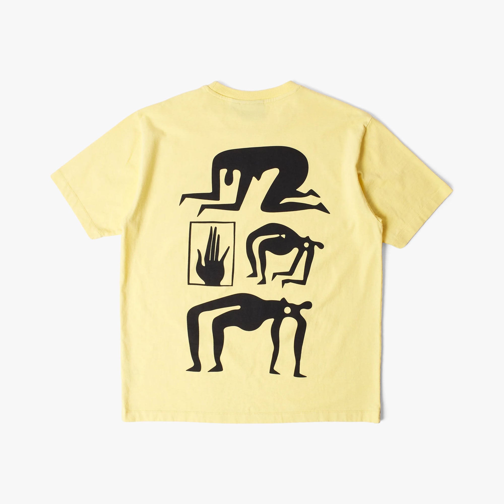  by Parra Yoga Discounts T-Shirt Yellow、mySite、merchandisen