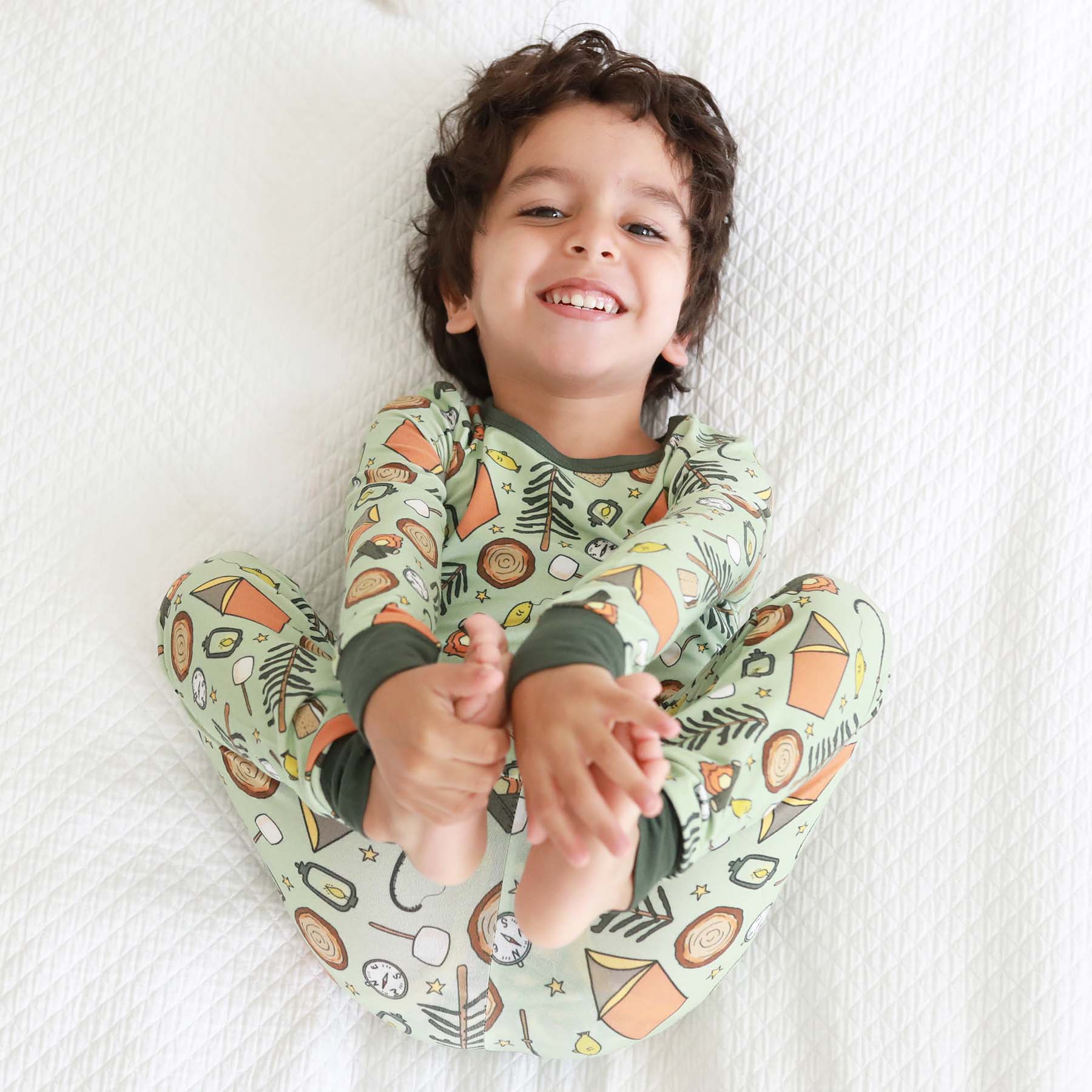  Cozy Camper Two Piece Pajama Set、mySite、layawaytickets