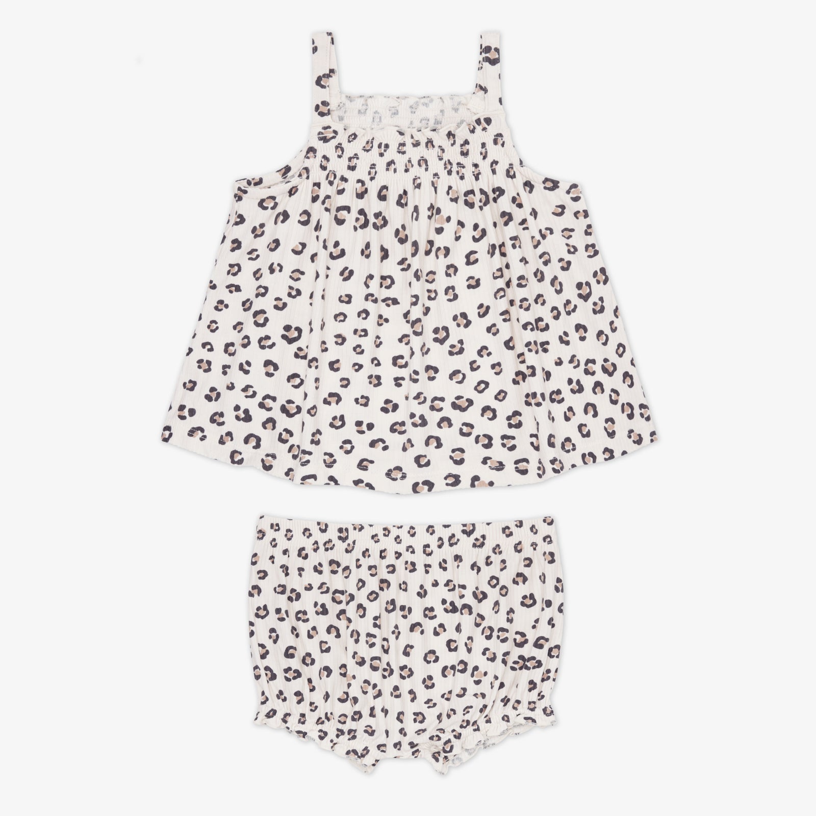 Luxe Leopard Ribbed Smocked Top with Bloomer、mySite、g9winljtr