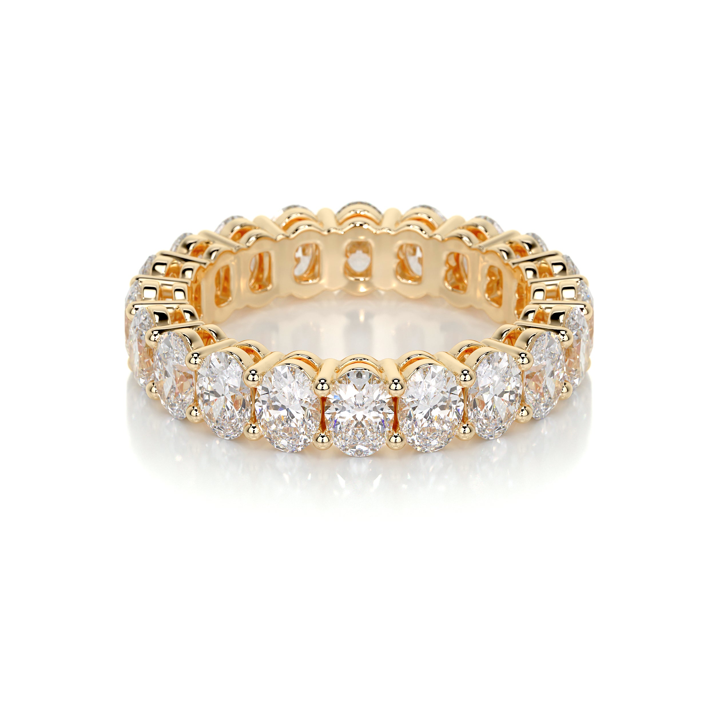 Julia Lab Grown Diamond Wedding Ring -18K Yellow Gold、mySite、hinf8tx79