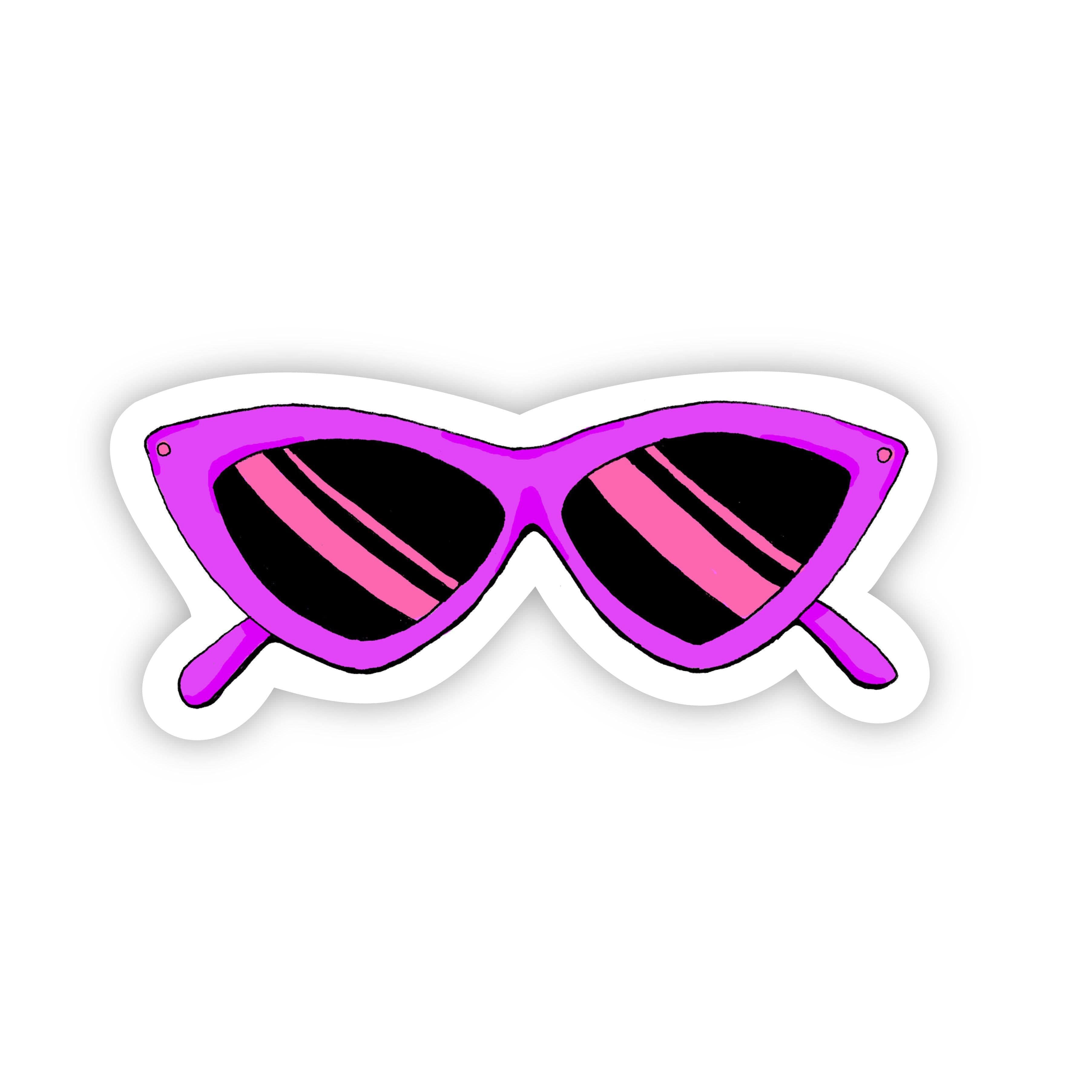  Purple Sunglasses Sticker、mySite、elrpsem3k