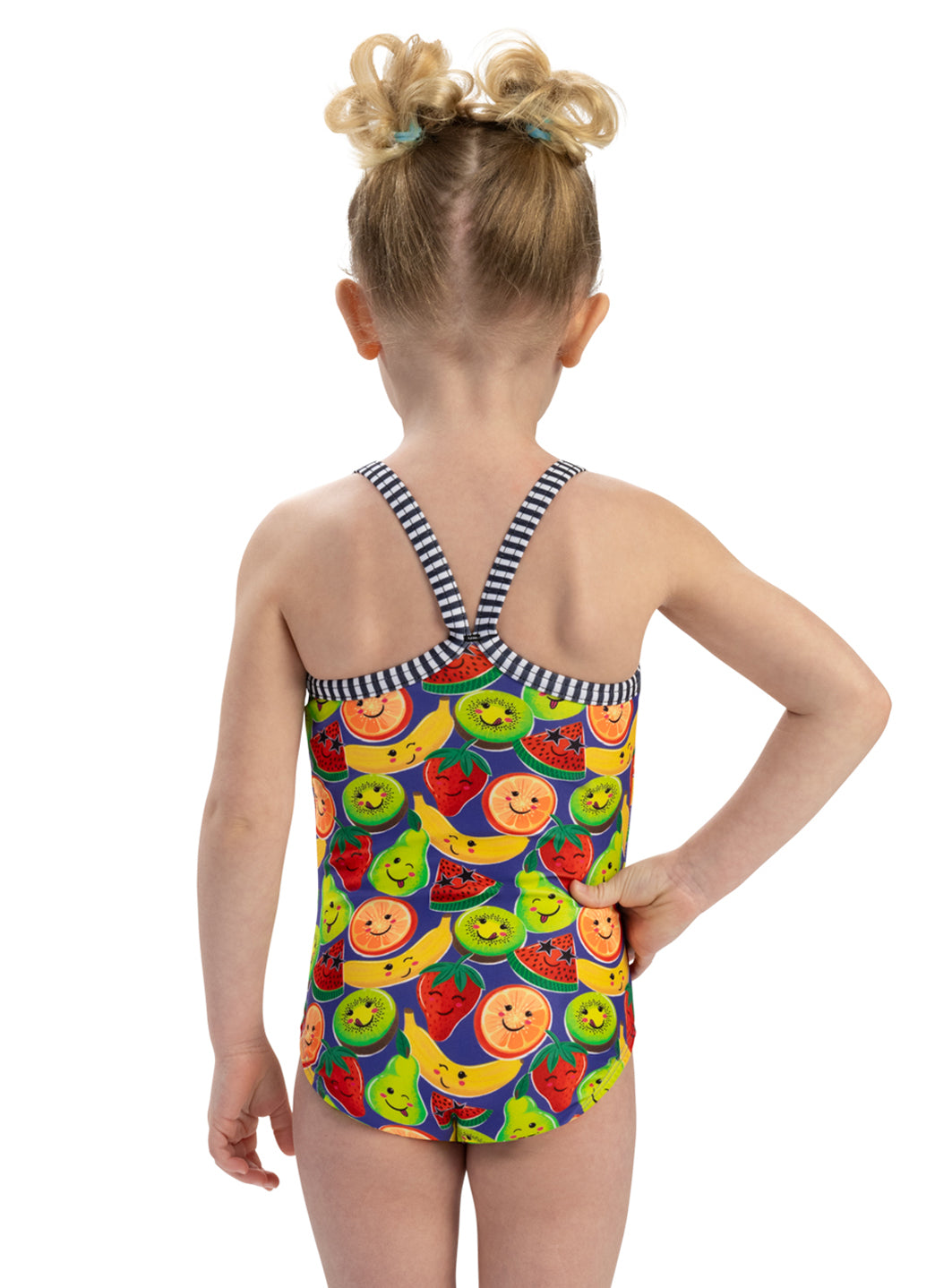 Dolfin Girls' Fruit Snack One Piece Swimsuit (Toddler, Little Kid)、mySite、noshort