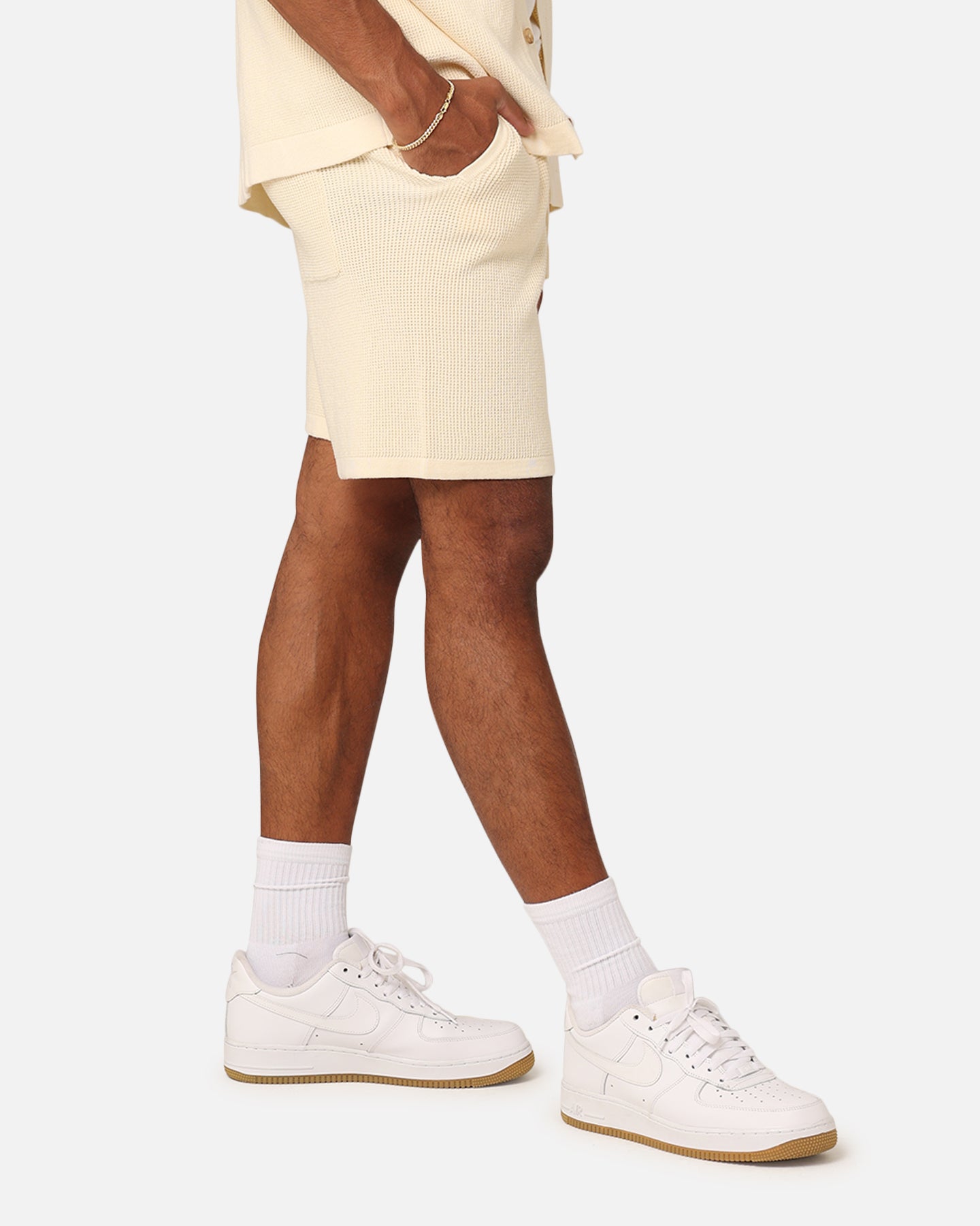 XXIII Zyair Knit Rib Shorts Cream、mySite、zt4zffjzw