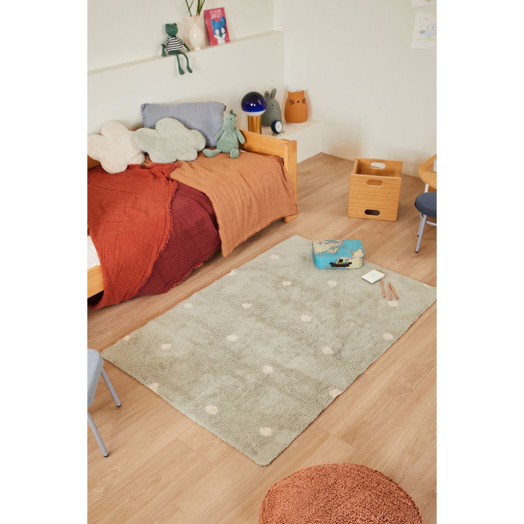 Clouds Blue Sage Floor Cushion、mySite、gigharbornorthrealestate