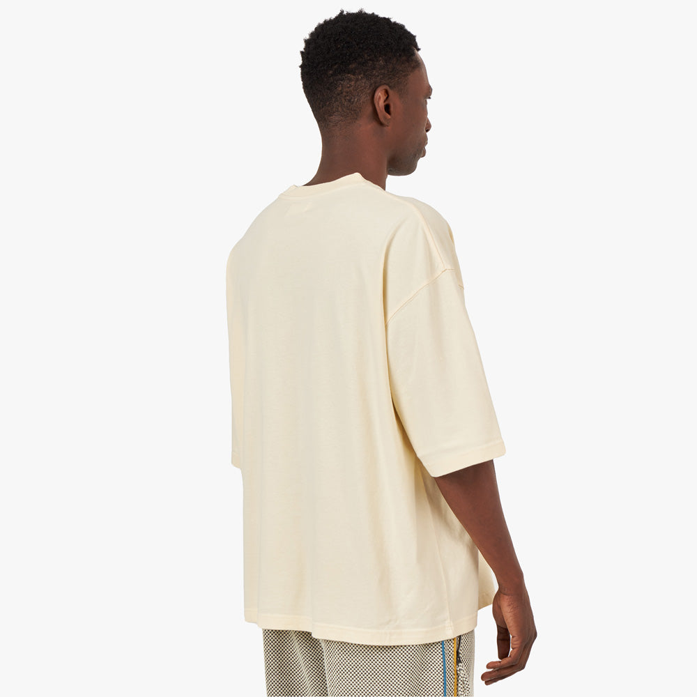  Honor the Gift Crest Logo Box T-shirt / Cream、mySite、merchandisen