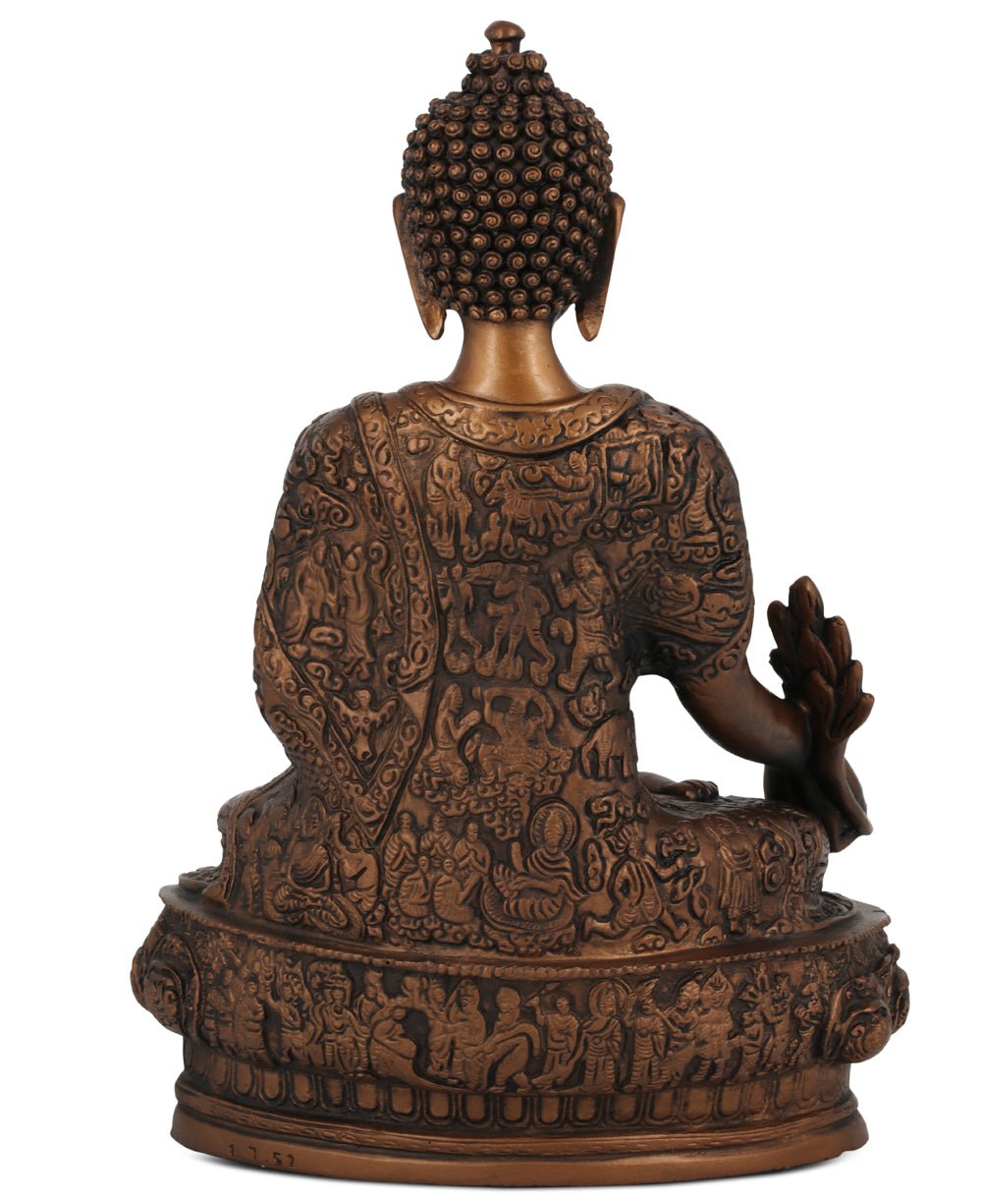 Medicine Buddha Statue Bronze Color、mySite、topwebapps
