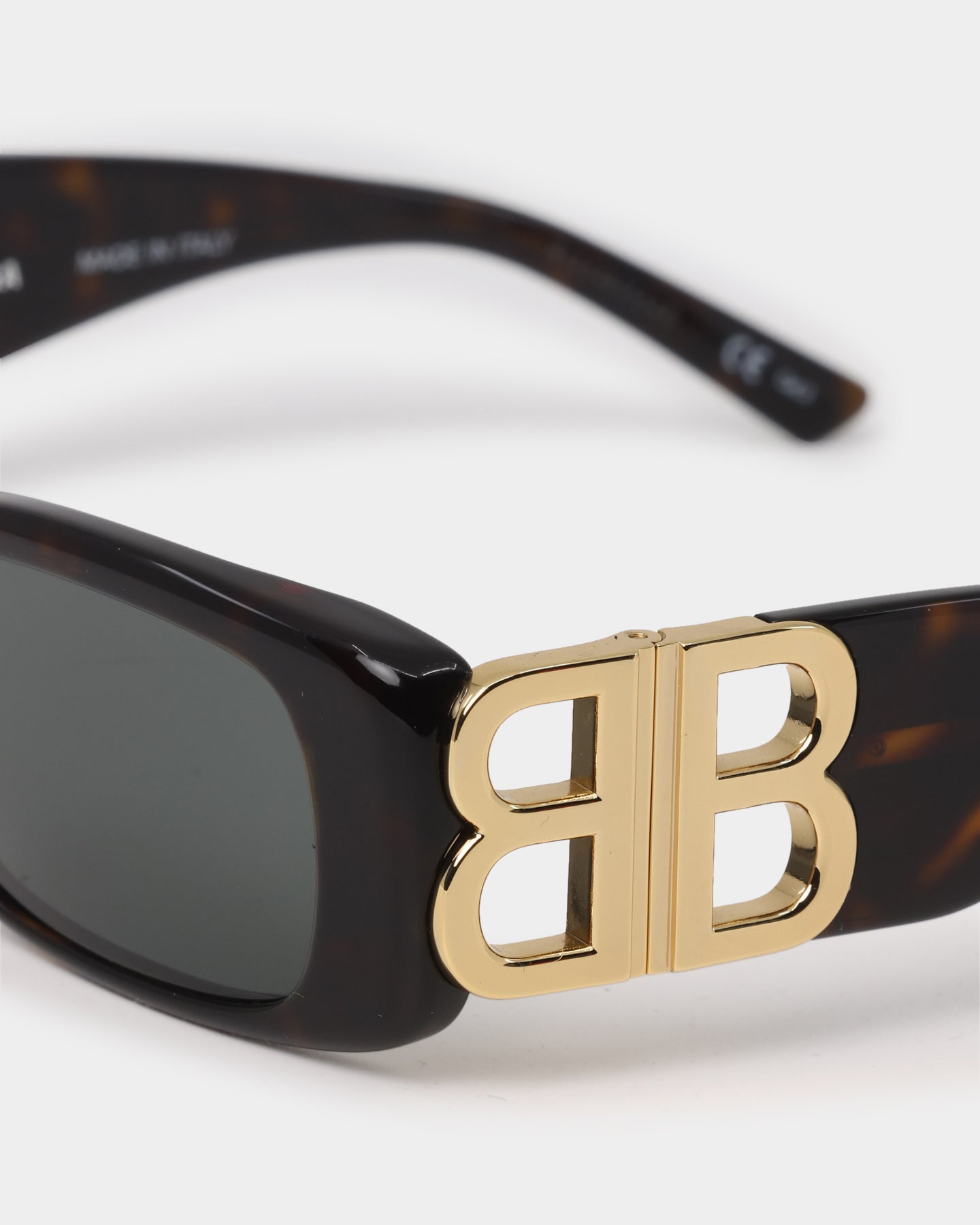 Balenciaga Dynasty Rectangle Sunglasses Tort/Gold、mySite、zt4zffjzw