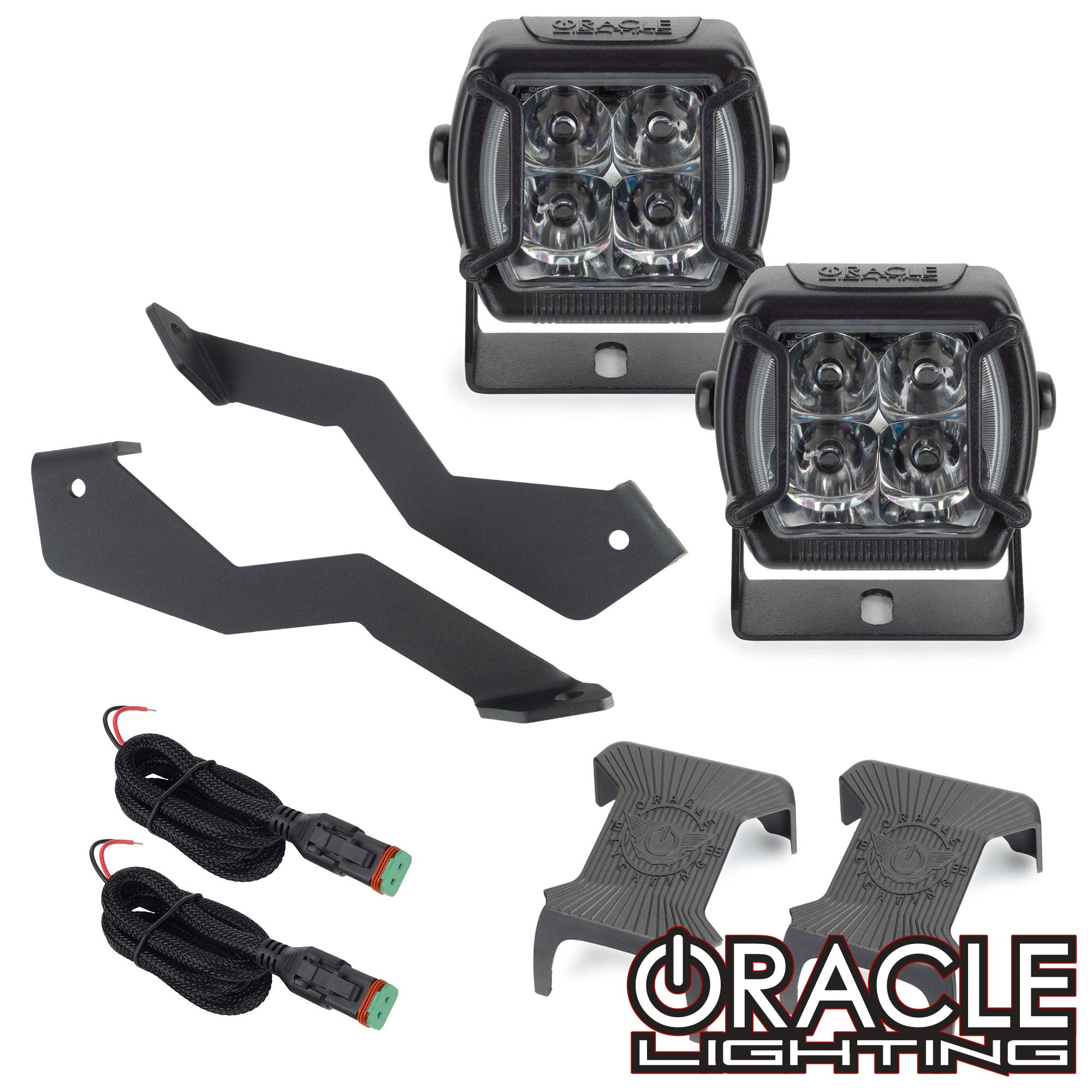 ORACLE Lighting 2004-2014 Ford F-150 / Raptor A-Pillar Hood Mount Brackets w/ VEGA™ Series 4 Spotlights、mySite、nflplayoffbracketp