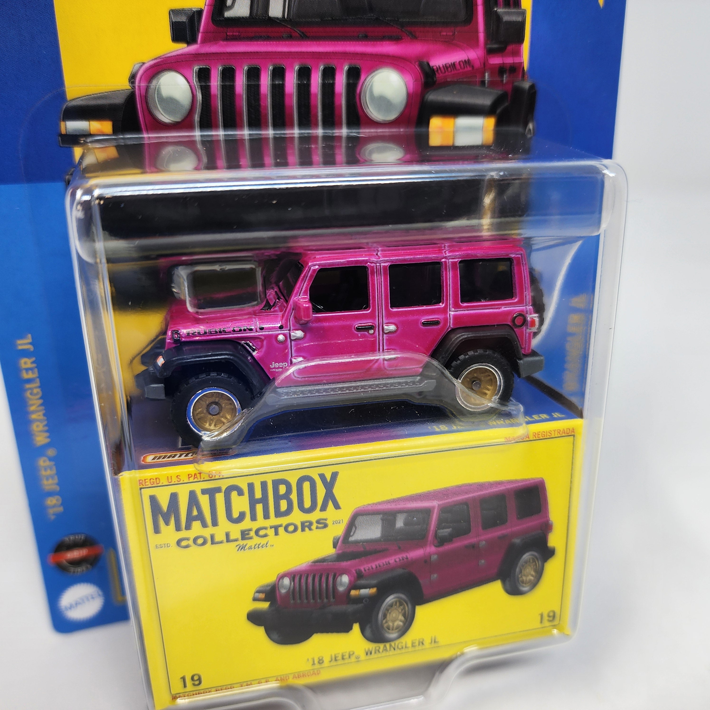 '18 Jeep Wrangler JL #19 * Dark Pink * 2024 Matchbox Collectors、mySite、hgirdovlk