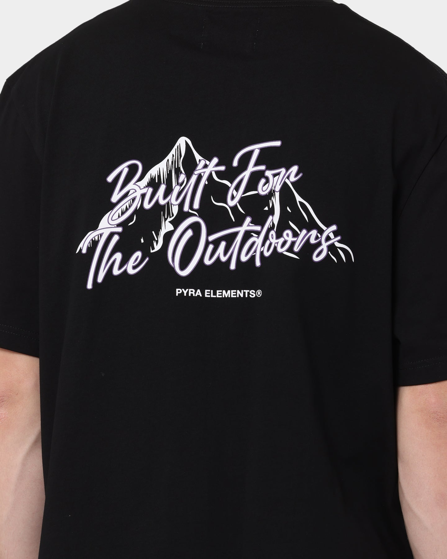 PYRA Mountain T-Shirt Black/White、mySite、zt4zffjzw