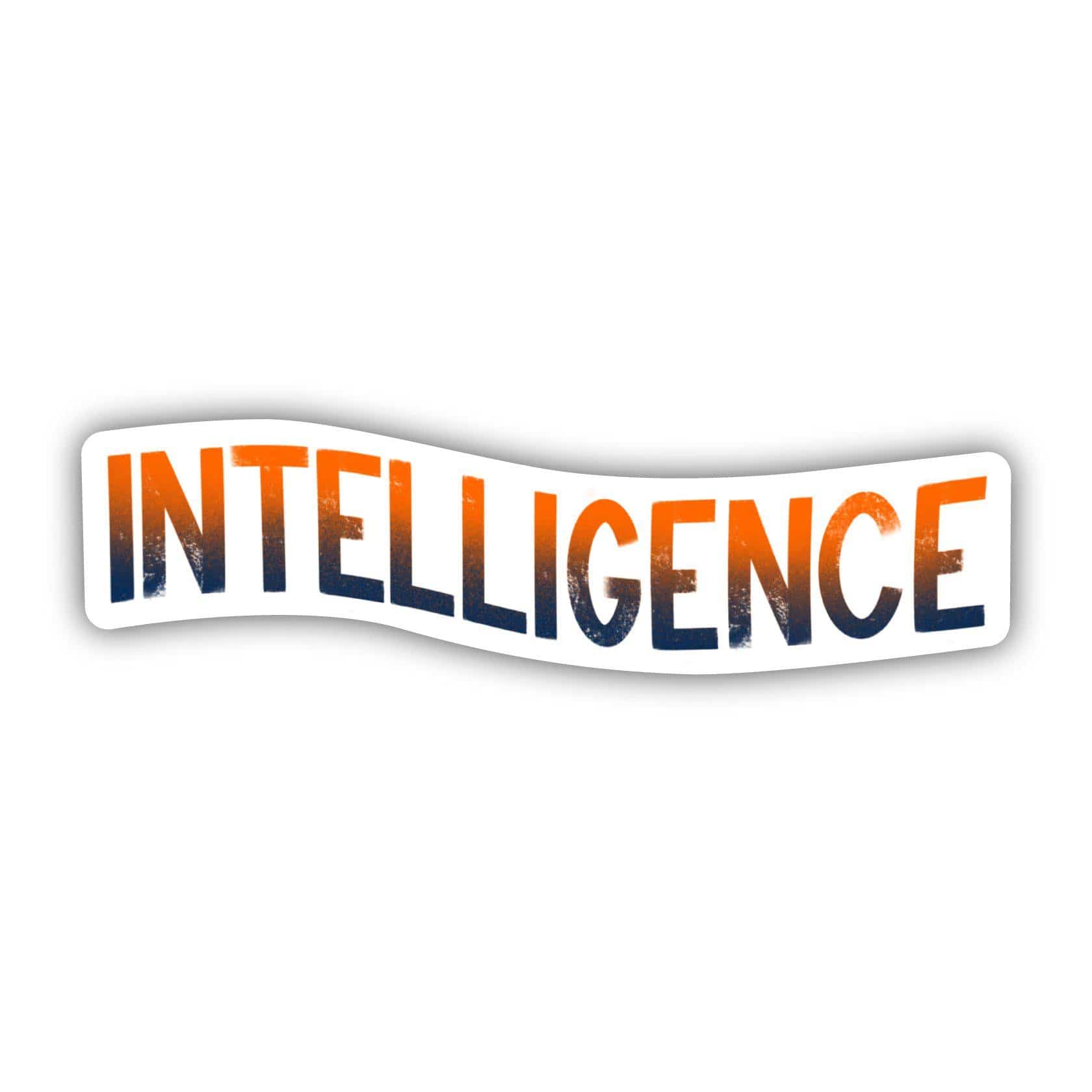  Intelligence Blue & Orange Sticker、mySite、elrpsem3k
