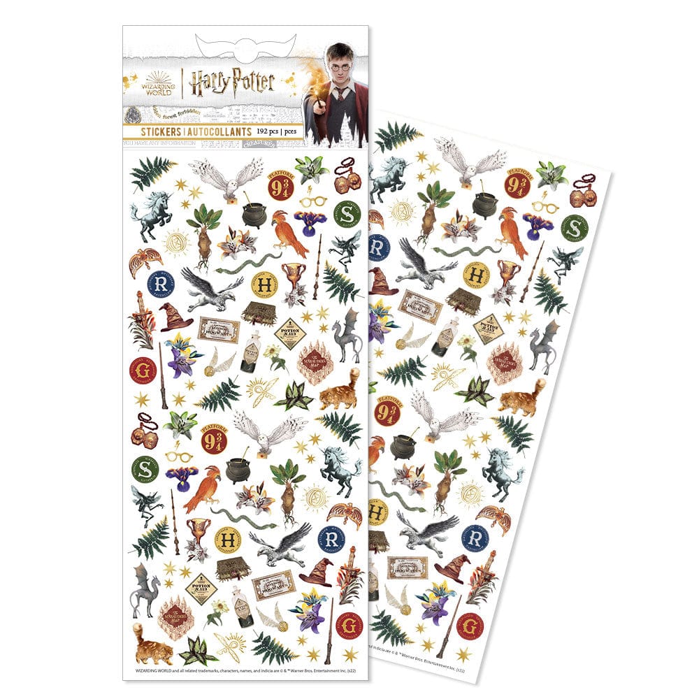  Harry Potter Mini Stickers - Floral Hogwarts、mySite、ghnorth