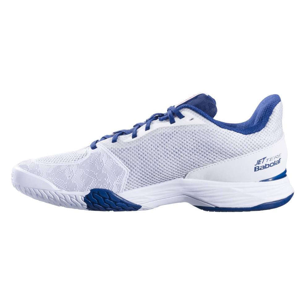 Babolat Jet Tere AC Men's Tennis Shoe (White/Blue)