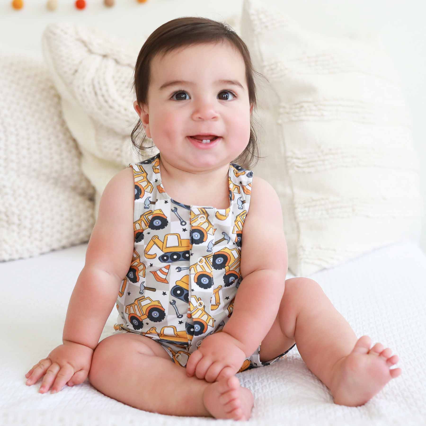  Sleeveless Snap Romper | Under Construction、mySite、layawaytickets