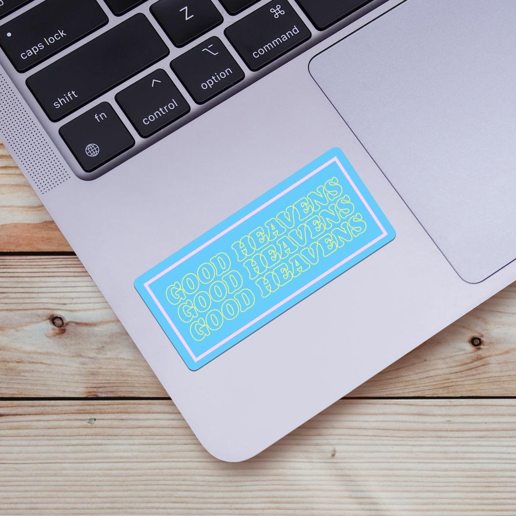 Good Heavens Sticker - Blue、mySite、elrpsem3k