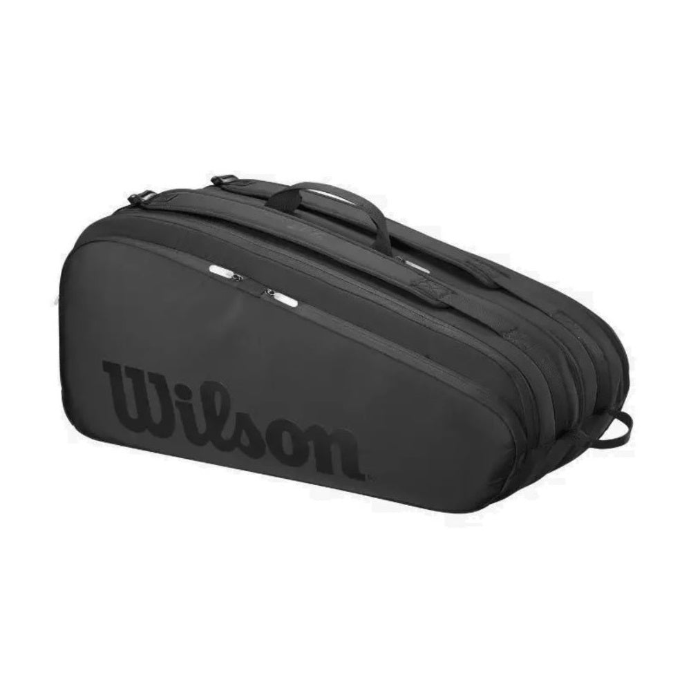 Wilson Pro Staff v13 Super Tour 9 Pack Racquet Bag (Black)