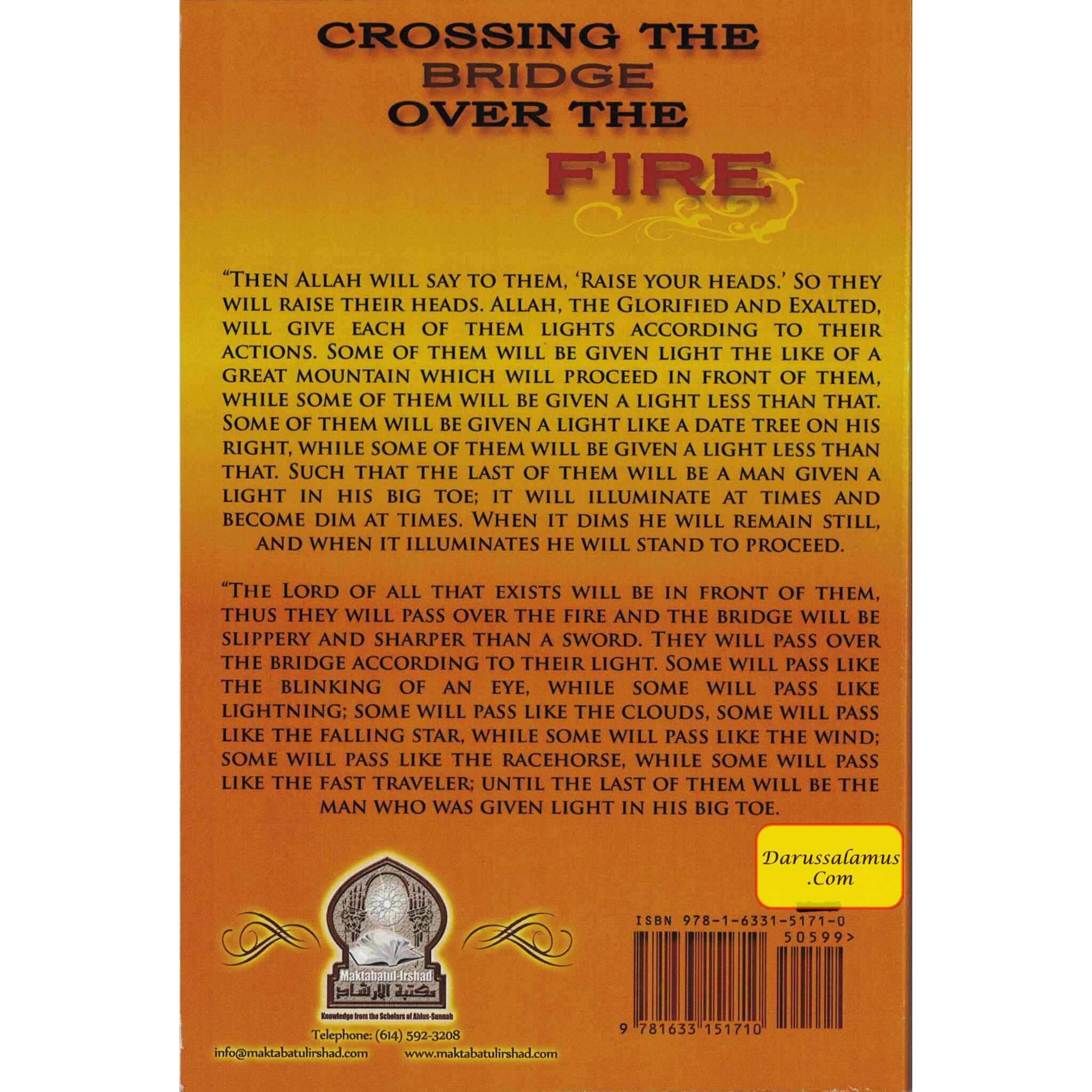 Crossing the bridge over the fire By Shaykh Abdullah Bin Uthmaan Ad-Dhamari、mySite、topwebapps