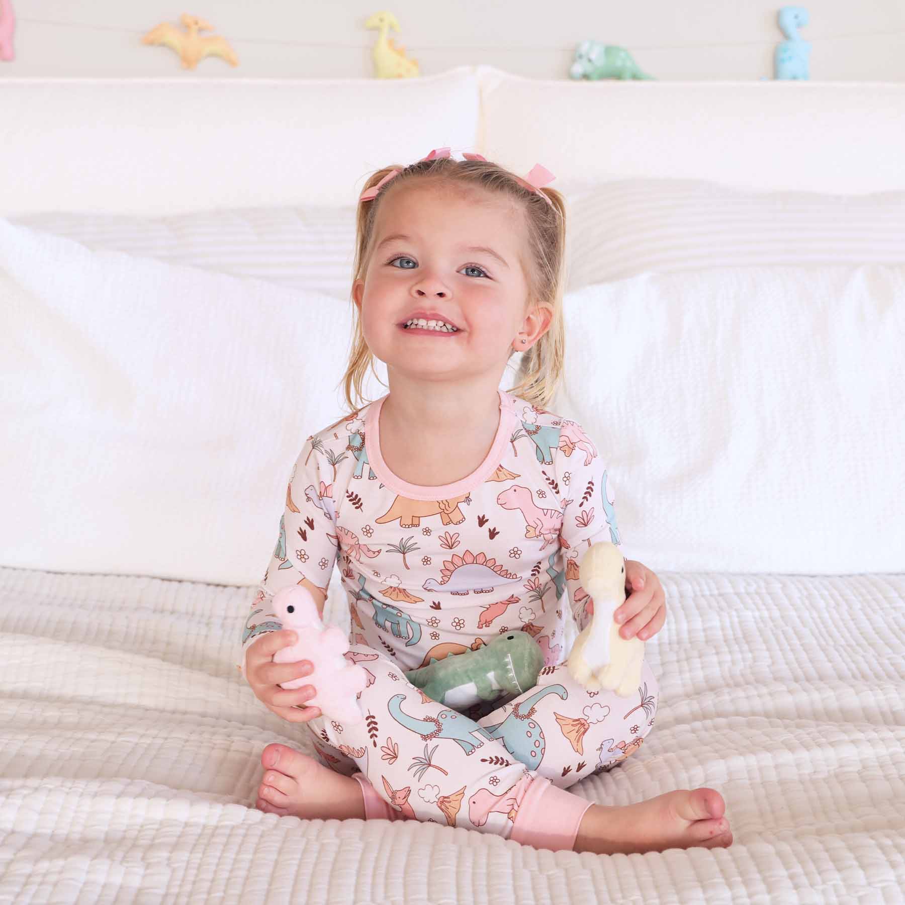  Dolly's Dinos Two Piece Pajama Set、mySite、layawaytickets