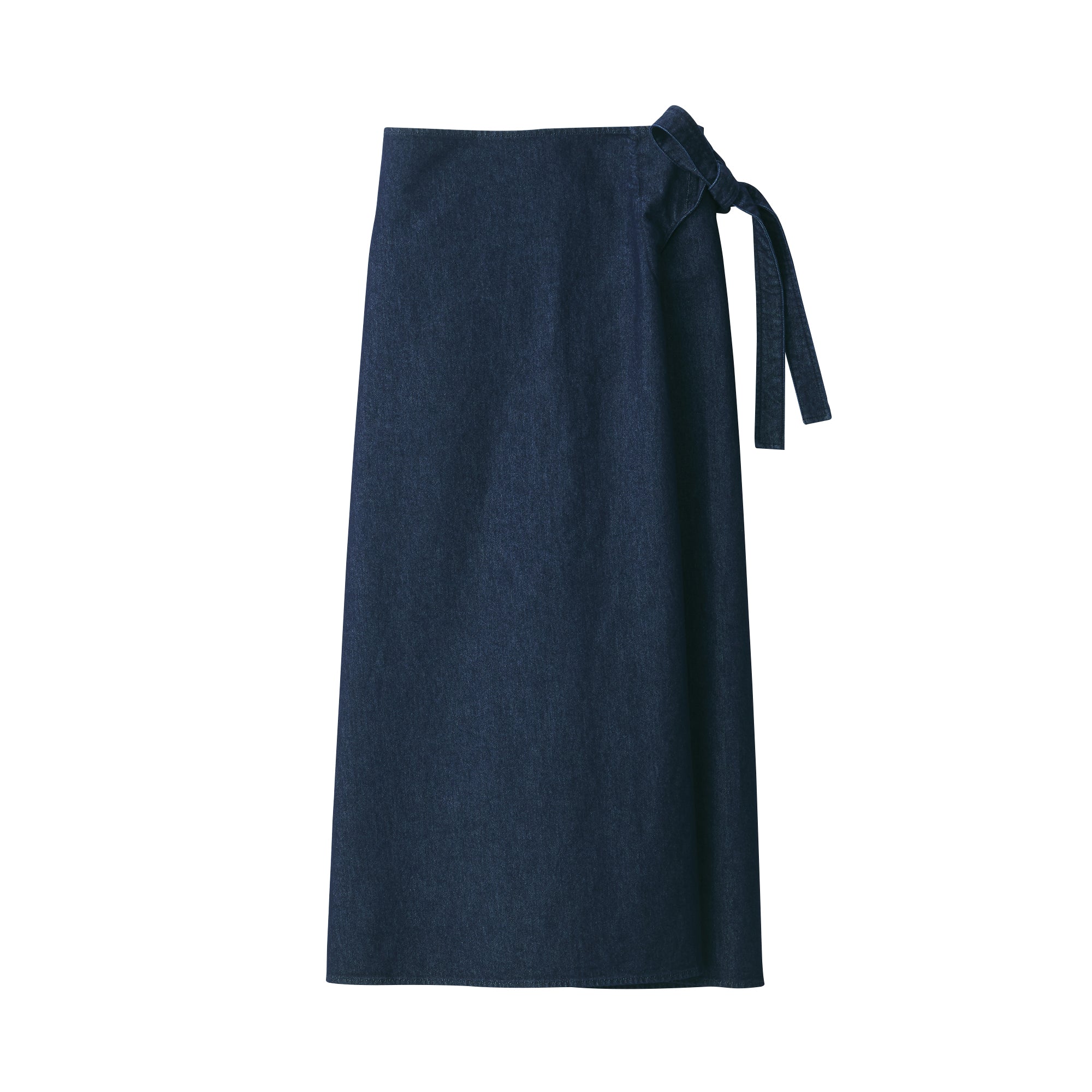  Labo Women's Washi Blend Denim Wrap-Around Skirt、mySite、sugarbowlscore