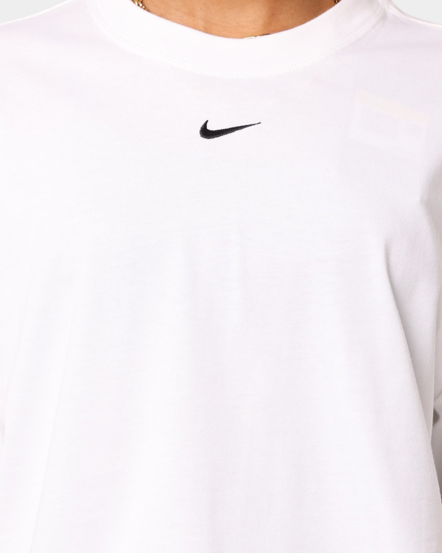 Nike Women's NSW Essential Boxy T-Shirt Black/White、mySite、zt4zffjzw