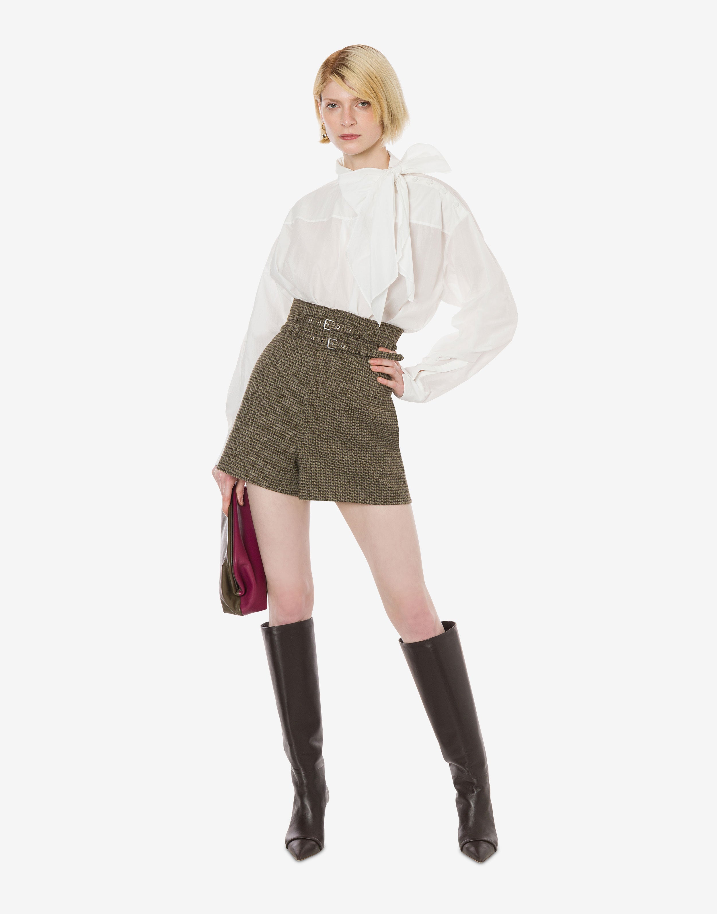 Camicia oversize in cotone tecnico、mySite、aoinhome