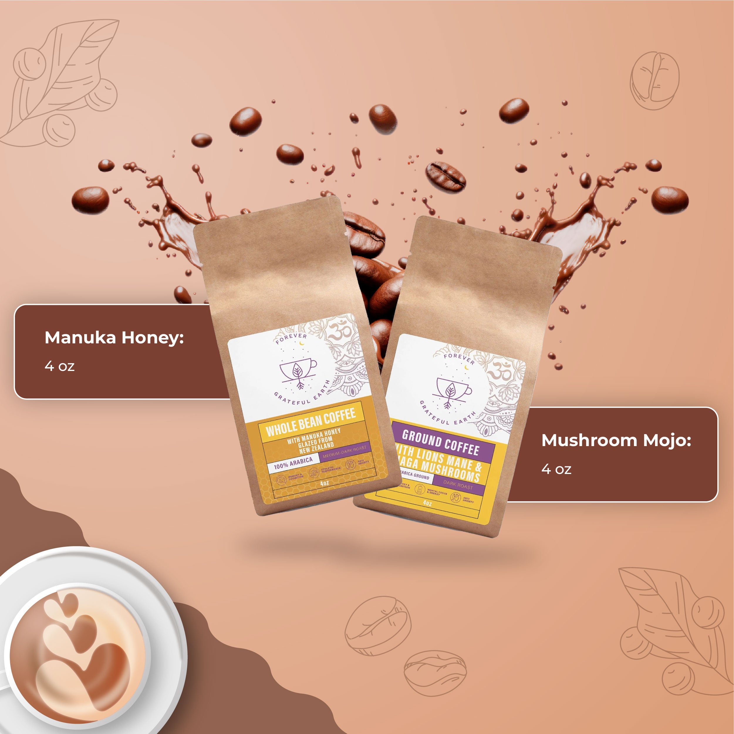 Sweet & Earthy Duo - Harmony in Every Cup Success、mySite、gigharbornorthrealestate