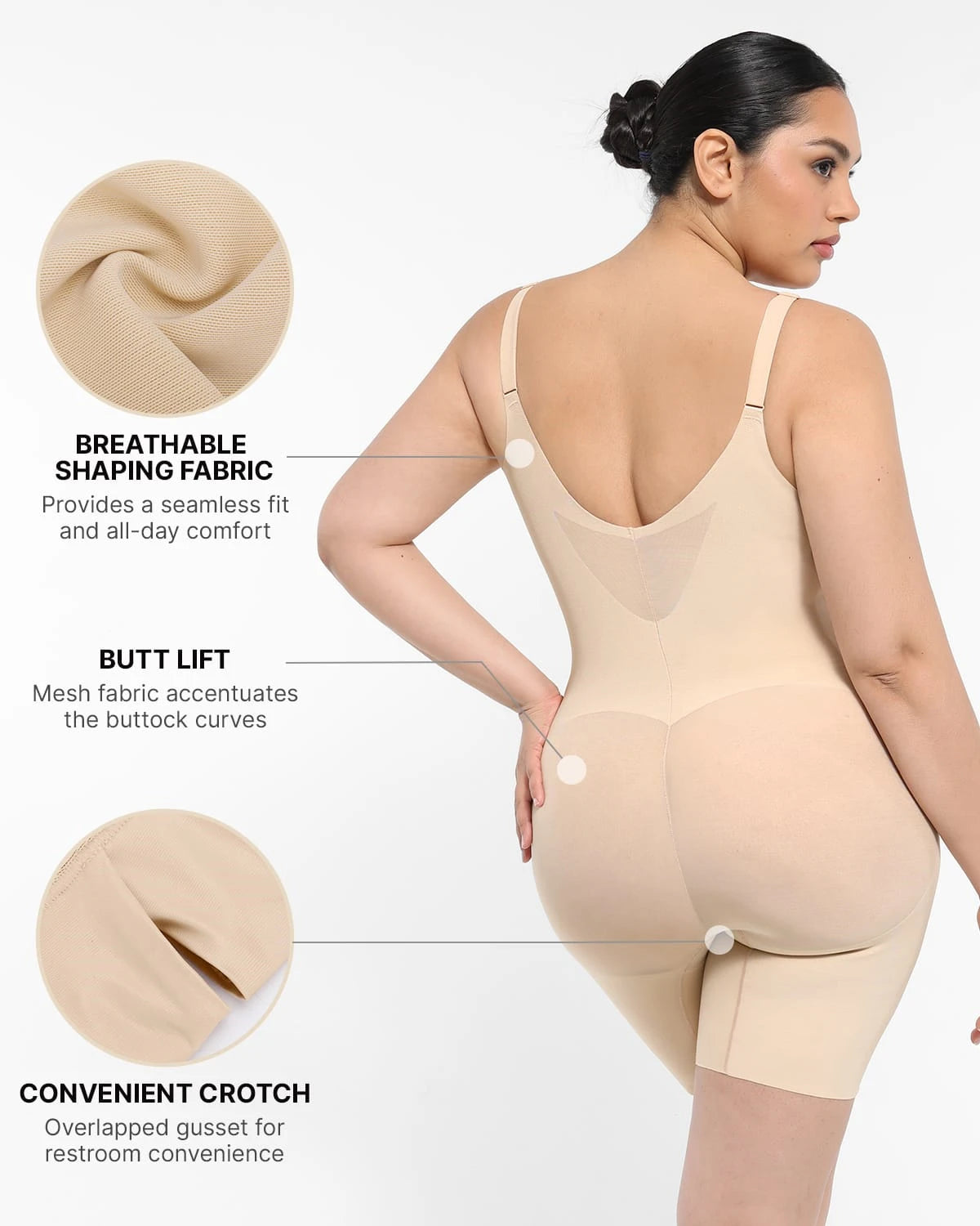 AirSlim® Full Coverage Seamless Shaping Bodysuit、mySite、bengalsvssteelers