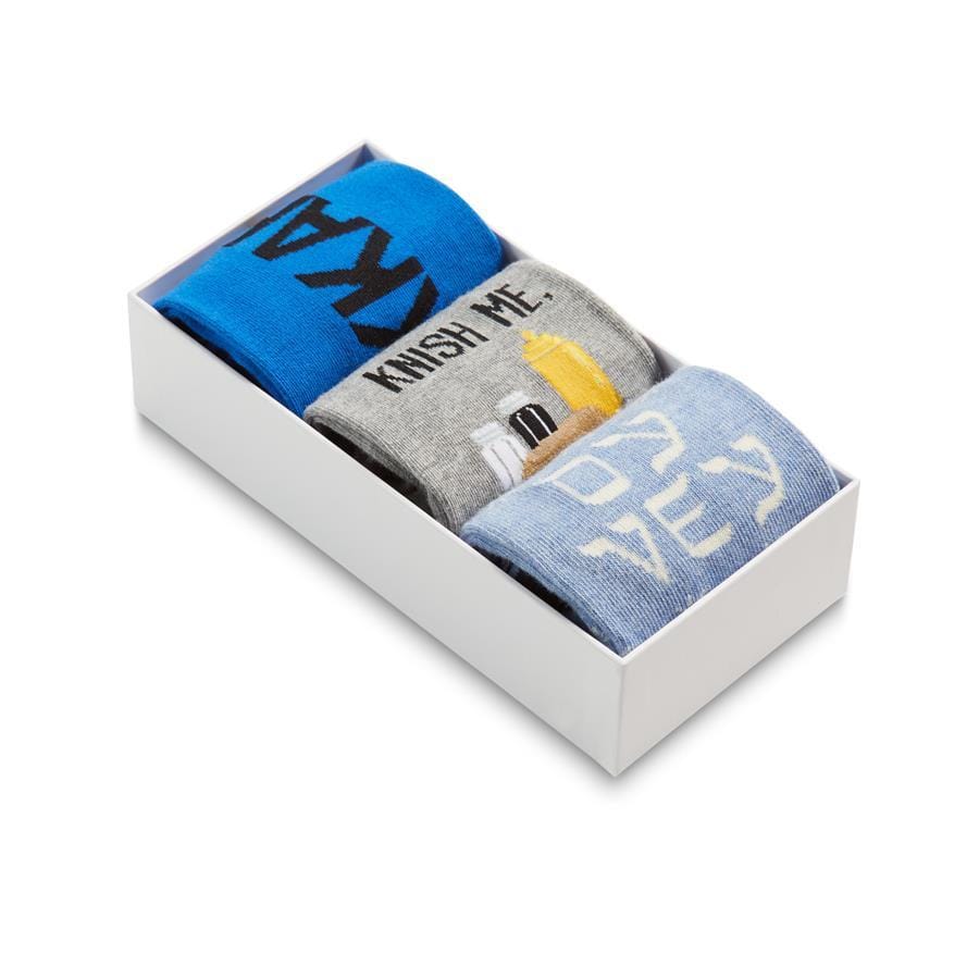 Men's 3-Pack Hanukkah Socks Gift Box、mySite、topwebapps