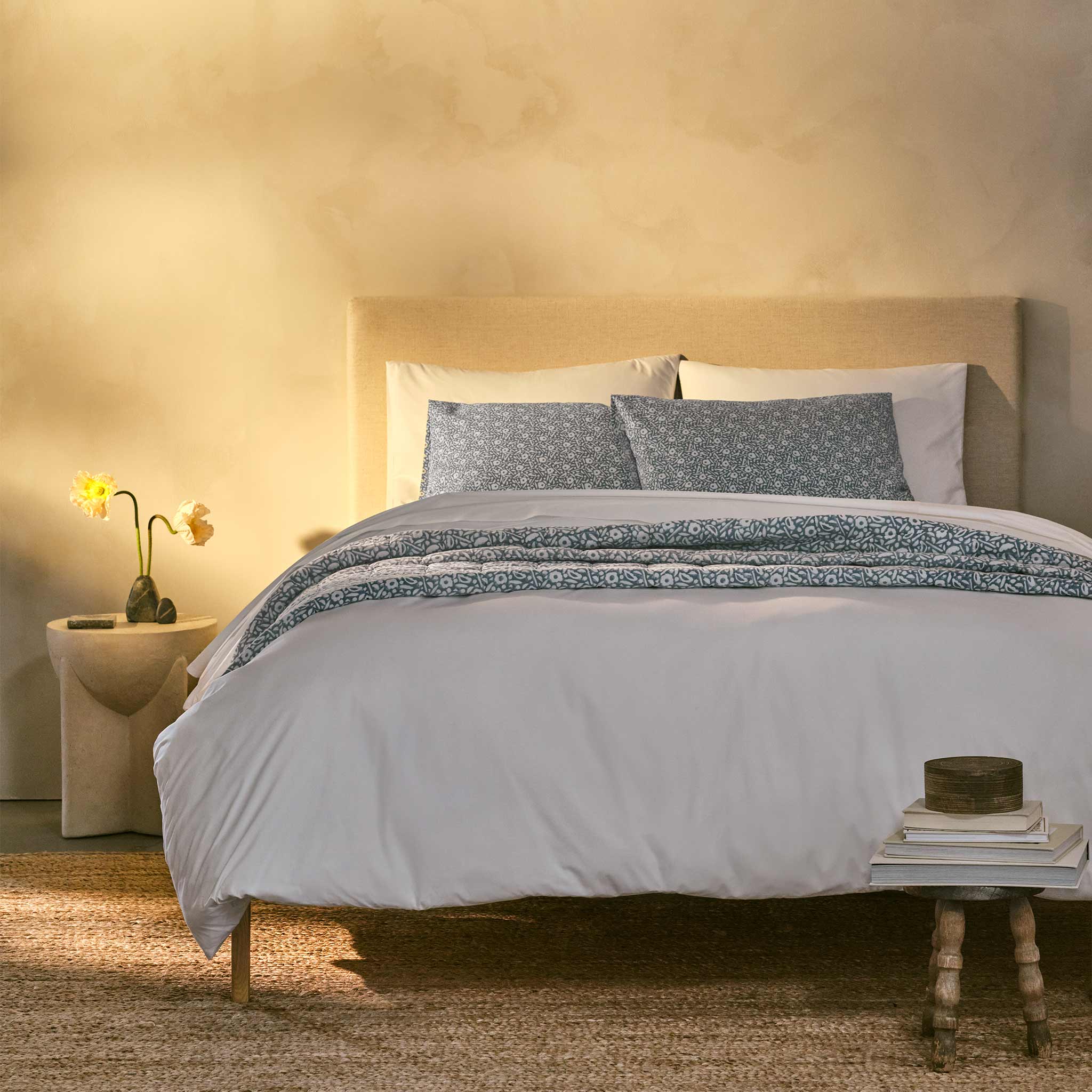  Caroline Z. Hurley Classic Percale Duvet Set、mySite、sugarbowlscore