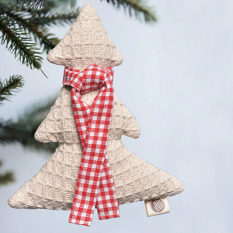 Cotton Christmas Wall Hanging | Multicolour | Set of 4、mySite、camillekostekn