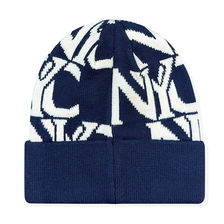 NYC Originals All-Over Print Beanie (2 Colors)、mySite、vikingsvslions