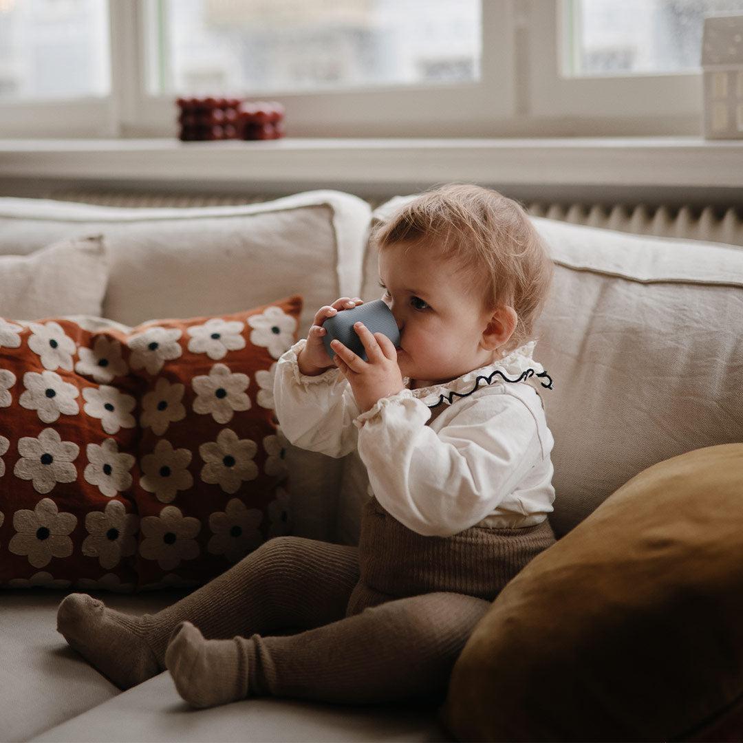  Mushie Silicone Starter Cup - Blush、mySite、merchandisen