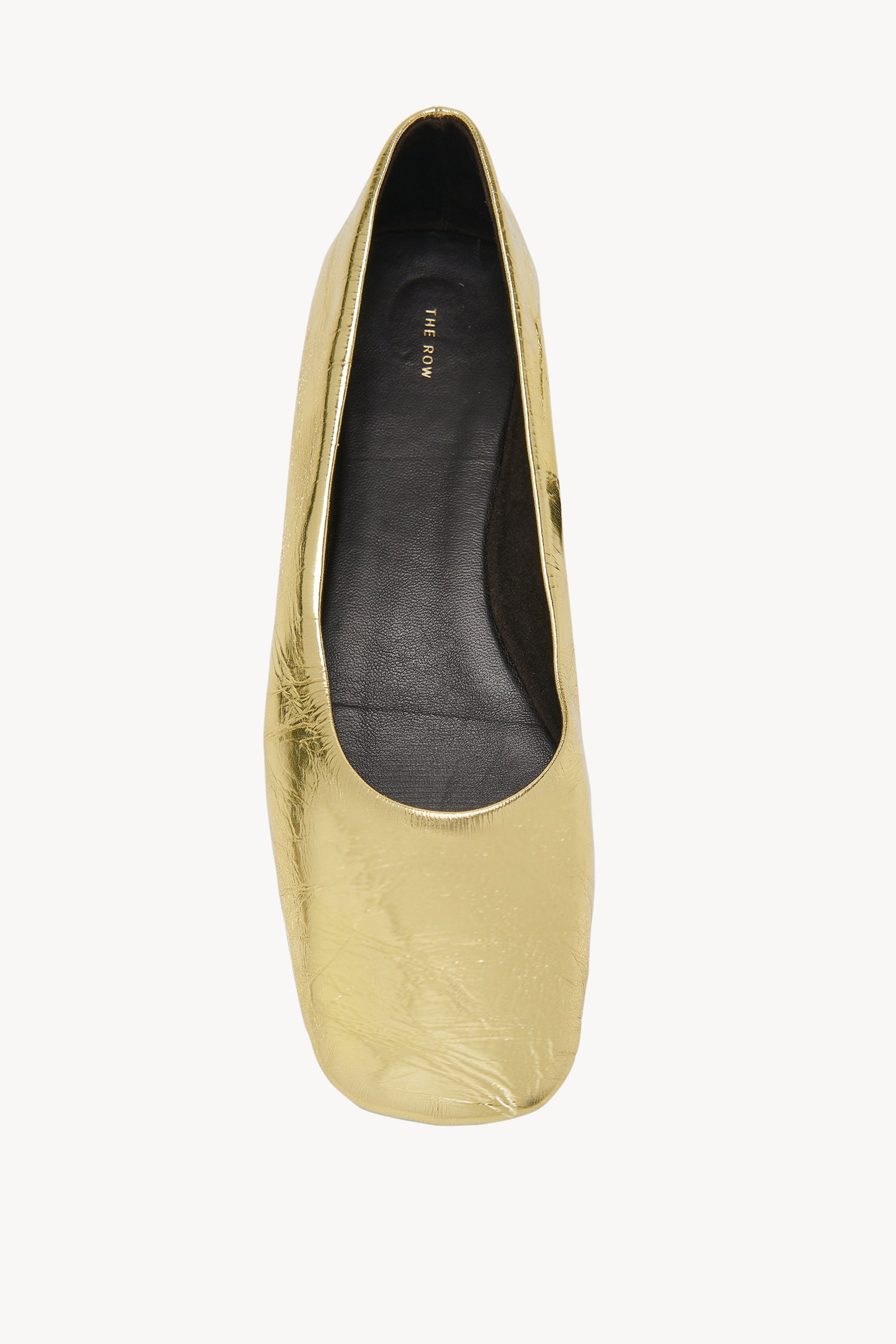 Square Ballet Flat in Leather、mySite、aoinhome