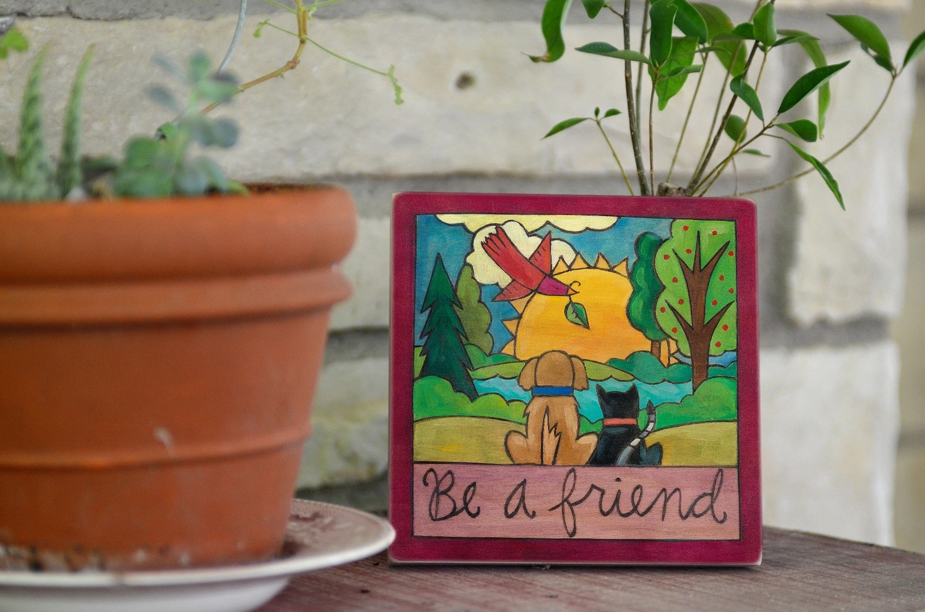 Packmates 6x6 Plaque、mySite、g9winljtr