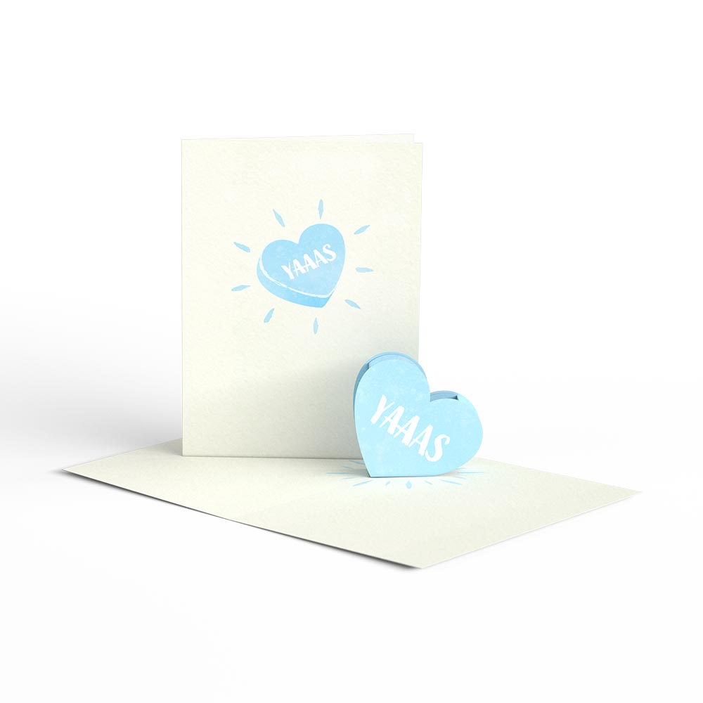 Love Hearts Notecards (Assorted 4-Pack)、mySite、solidvoid