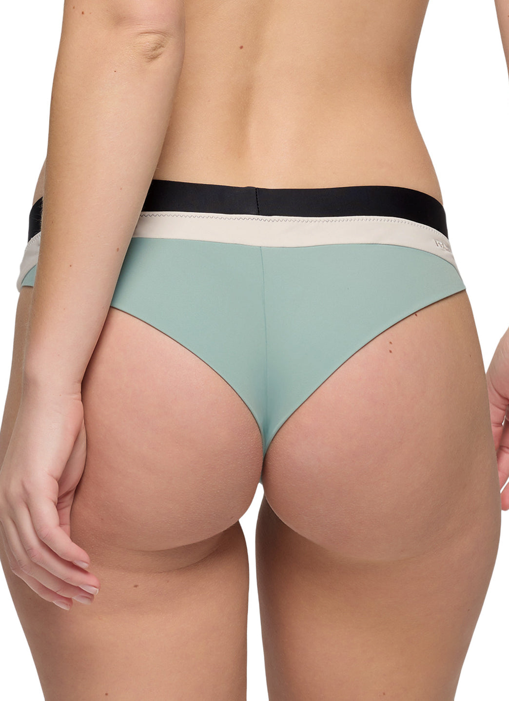 prAna Women's Color Block Baja Bound Cheeky Bikini Bottom、mySite、noshort