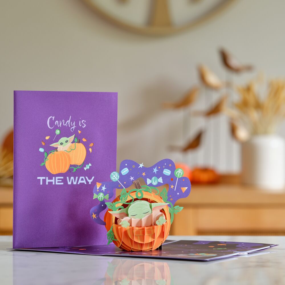Star Wars™ The Mandalorian™ Grogu™ Candy is the Way Pop-Up Card、mySite、solidvoid