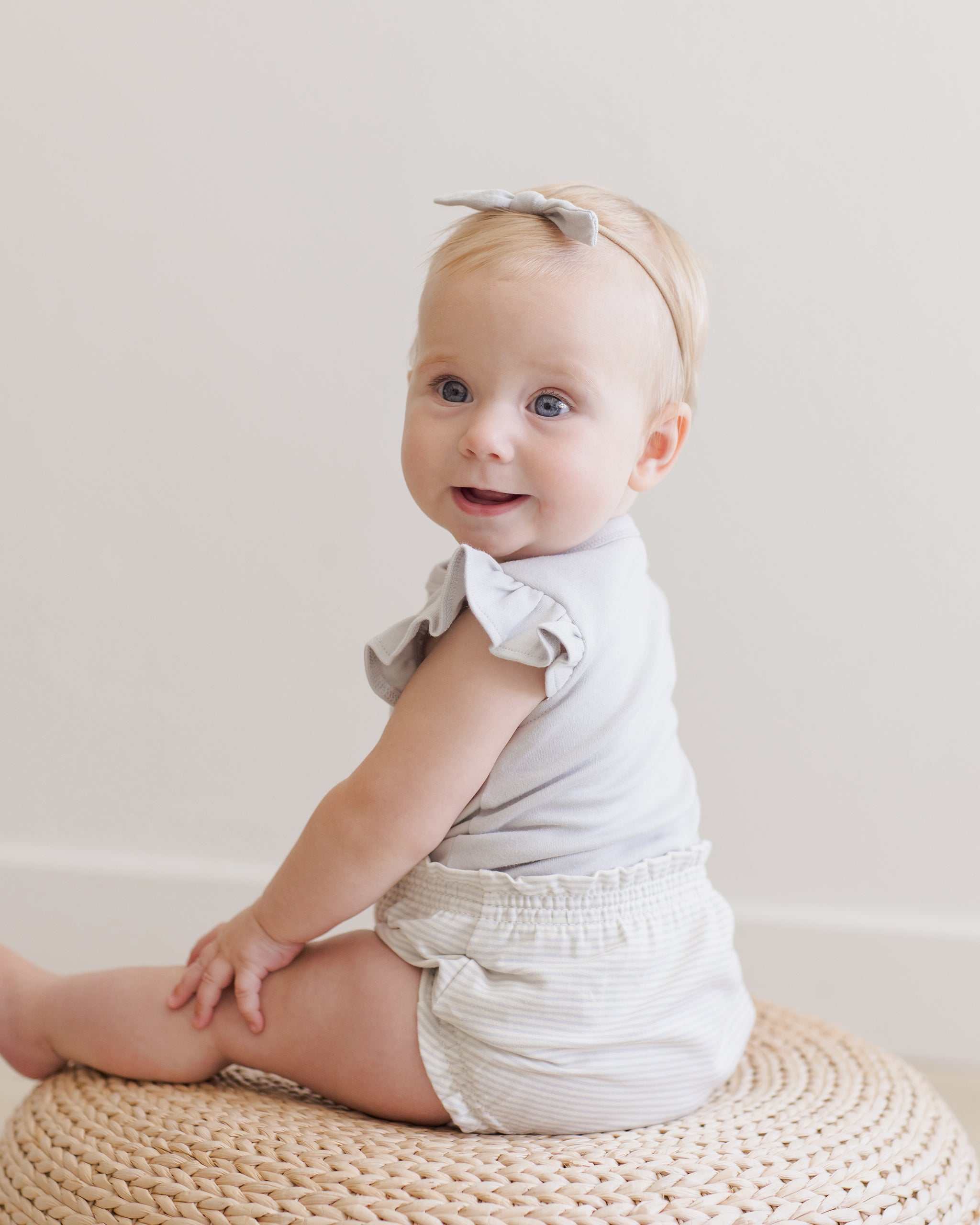  Gathered Bloomer || Sky Micro Stripe、mySite、layawaytickets