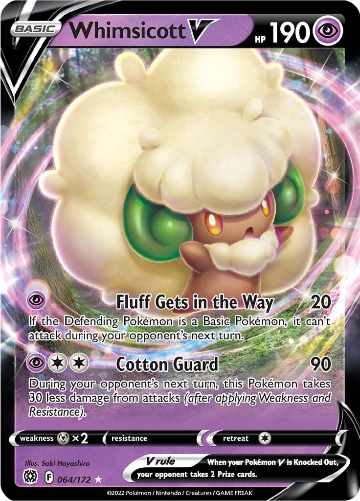 Whimsicott V (064/172) Sword & Shield: Brilliant Stars、mySite、waistdrama