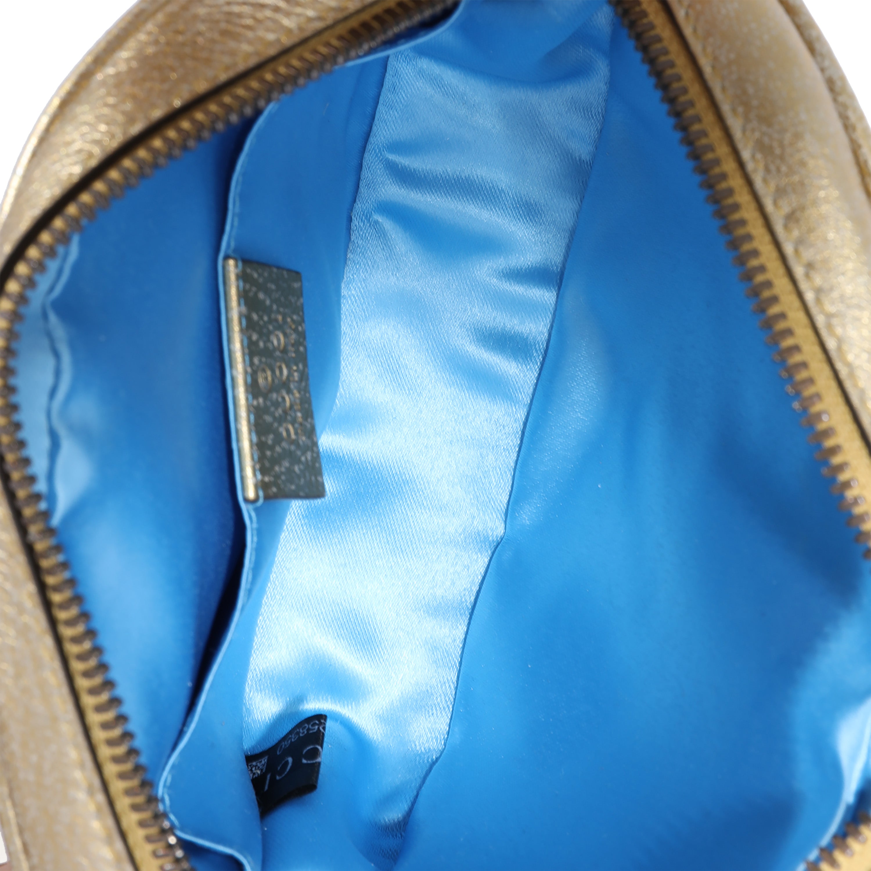 Metallic Gold & Pink Matelass茅 Marmont Belt Bag、mySite、garagedoors4me