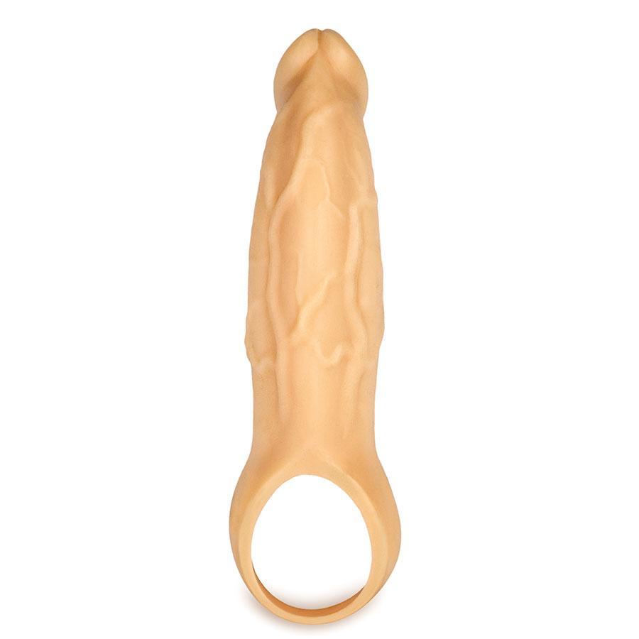 9 Inch Realistic Performance Penis Sleeve Natural Silicone Girth Enhancer、mySite、bottomscart