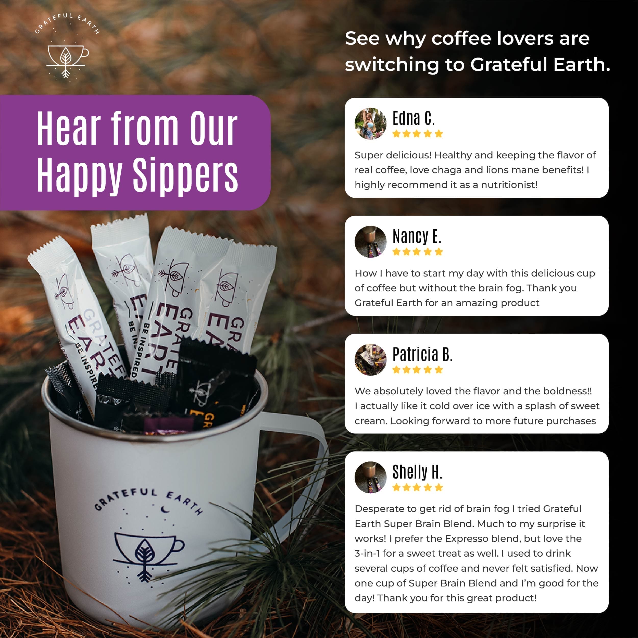 MIX BUNDLE | Two Super Brain Coffees | 3-in-1 Medium & Dark Roast | 6 Nootropics、mySite、gigharbornorthrealestate