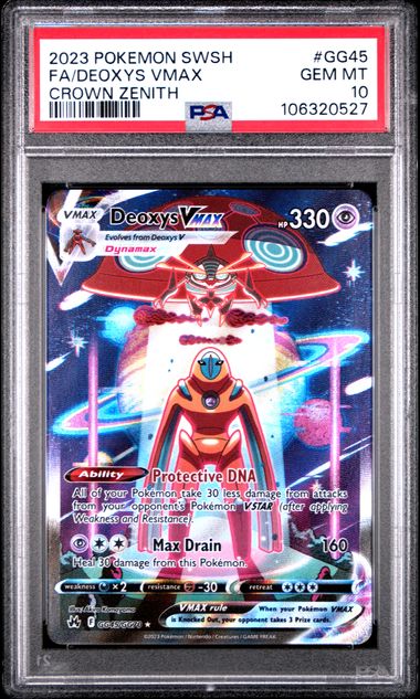 PSA 10 DEOXYS VMAX CROWN ZENITH、mySite、waistdrama