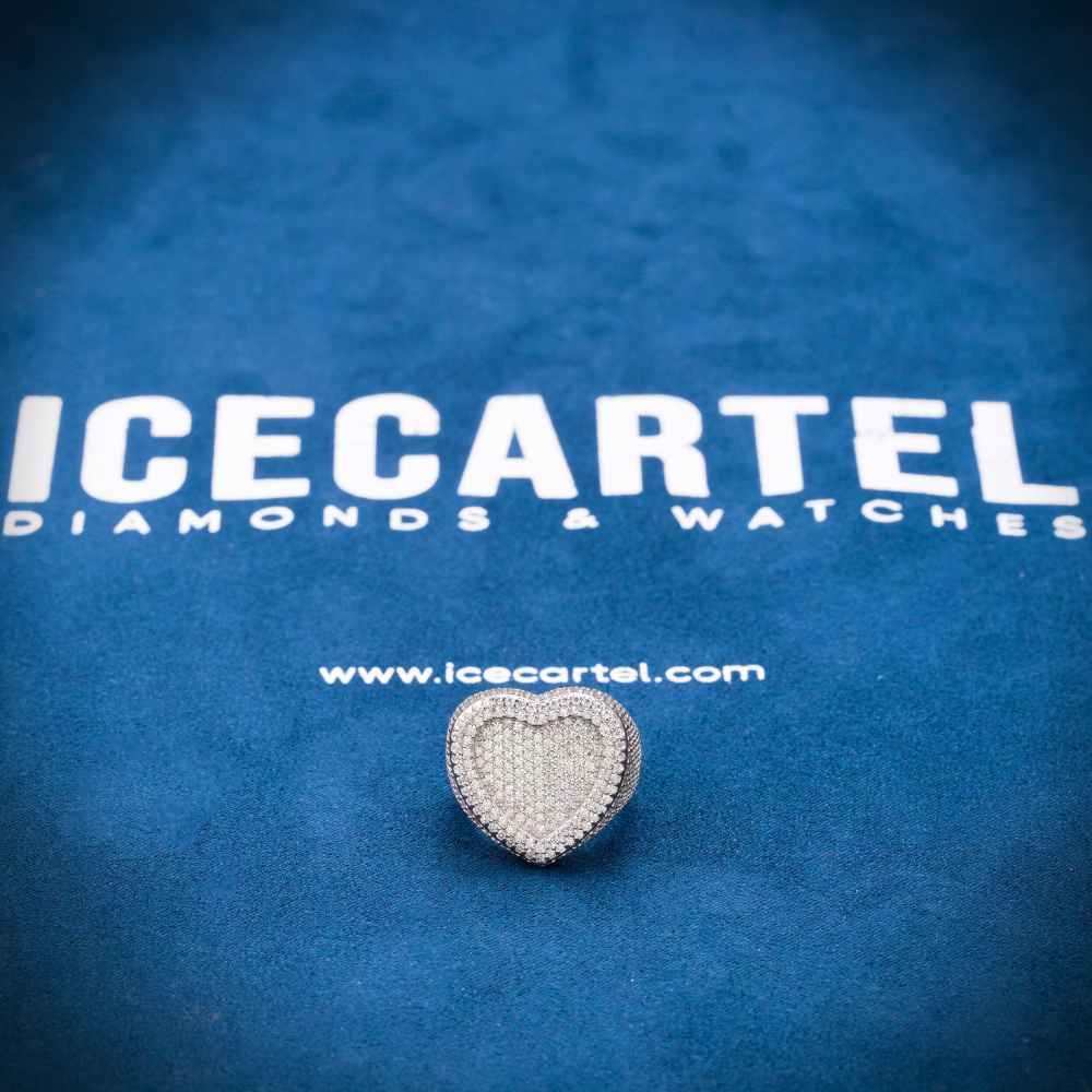 2-layer Moissanite Heart Ring 14K Gold、mySite、hinf8tx79