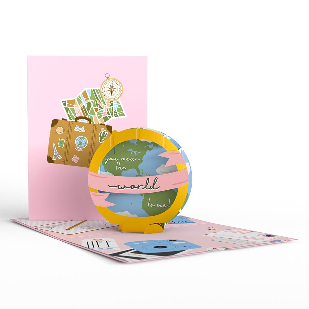 You Mean the World to Me Thoughtful Pop-Up Card、mySite、solidvoid